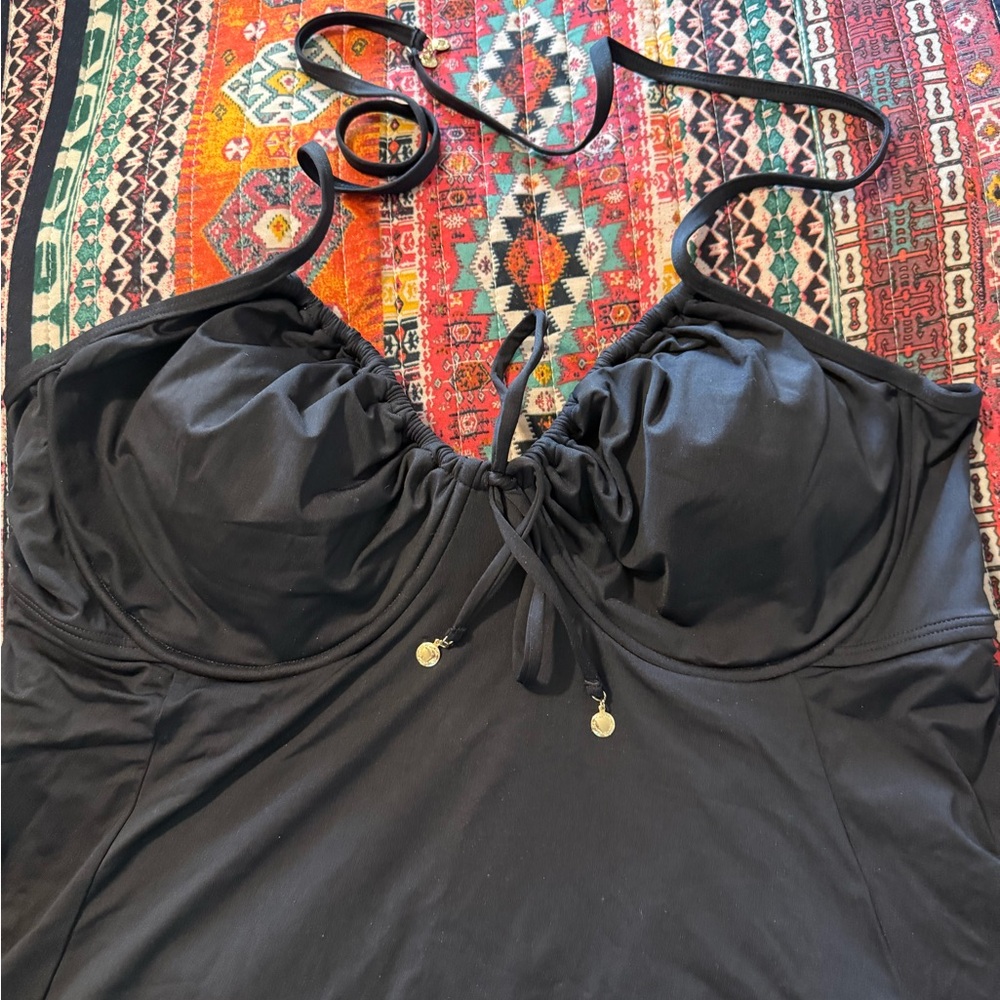 Anne Cole Black Swimsuit